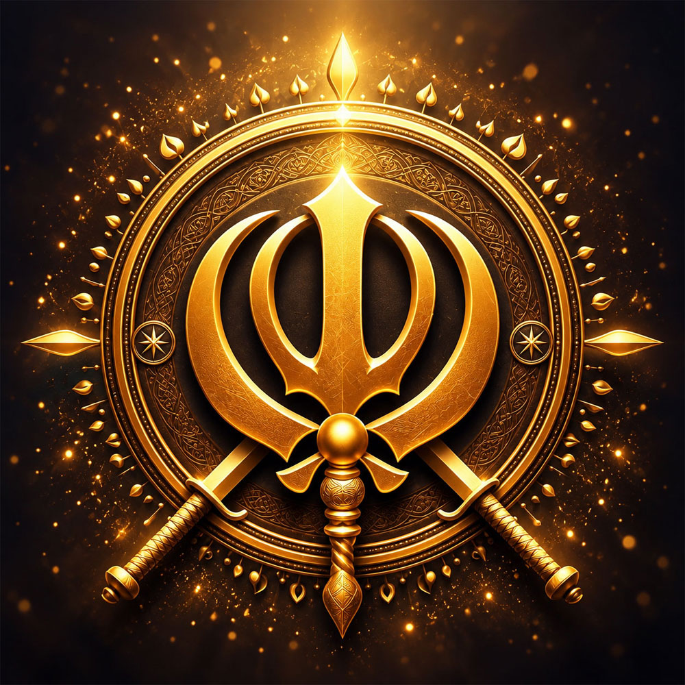 Golden Khanda Sikh Symbol